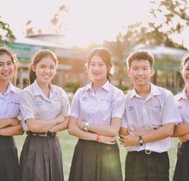 vải may đồng phục học sinh