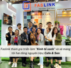Faslink tham gia triển lãm và sẽ mang tới hai dòng nguyên liệu: Cafe & Sen