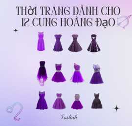 Thời trang dành cho cung hoàng đạo